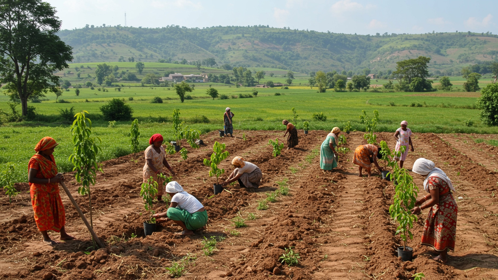 Jharkhand Launches Ambitious Green Drive, Plants Millions of Fruit Trees