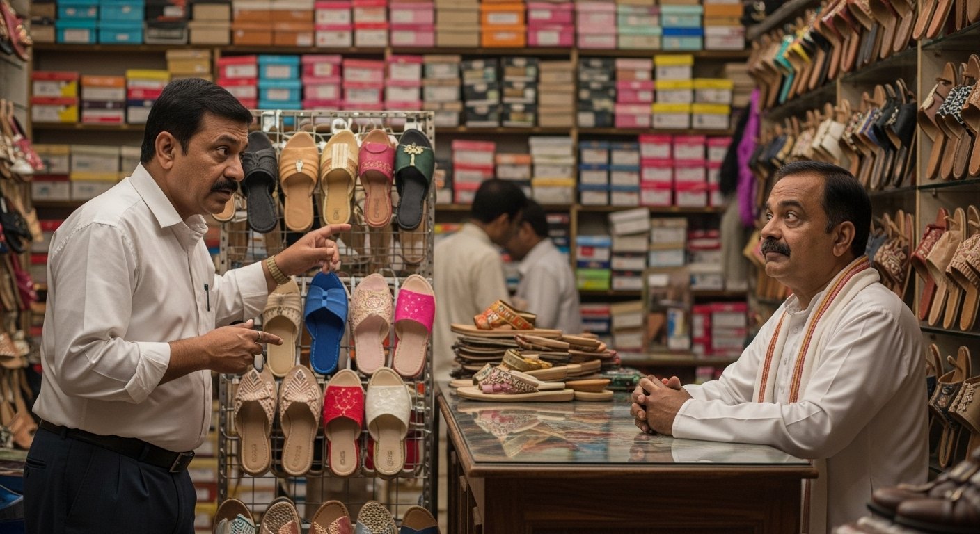 Husband Asked for 'Soft and Light' Ladies Slippers in the Shop, Then What Happened Will Make You Roll on the Floor Laughing!