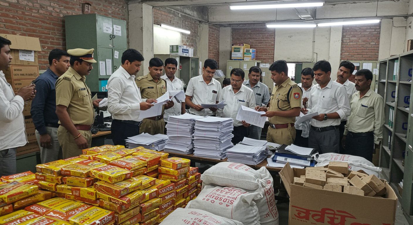 Kanpur: Major CGST Raid on SNK Pan Masala and Katha Unearths Multi-Crore Tax Evasion