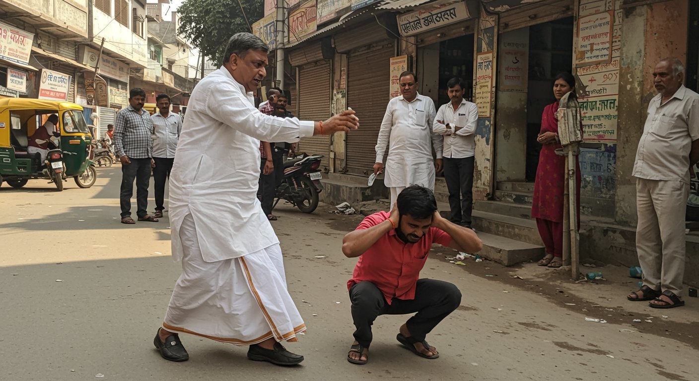 Kanpur: Block Chief makes hotel owner do 'murga', beats him over disliked social media comment; video viral