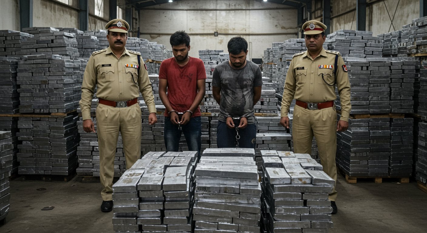 Nickel Plates Worth 3.92 Crore Stolen in Kanpur: Two Notorious Thieves Arrested from Rohtak, Major Gang Exposed
