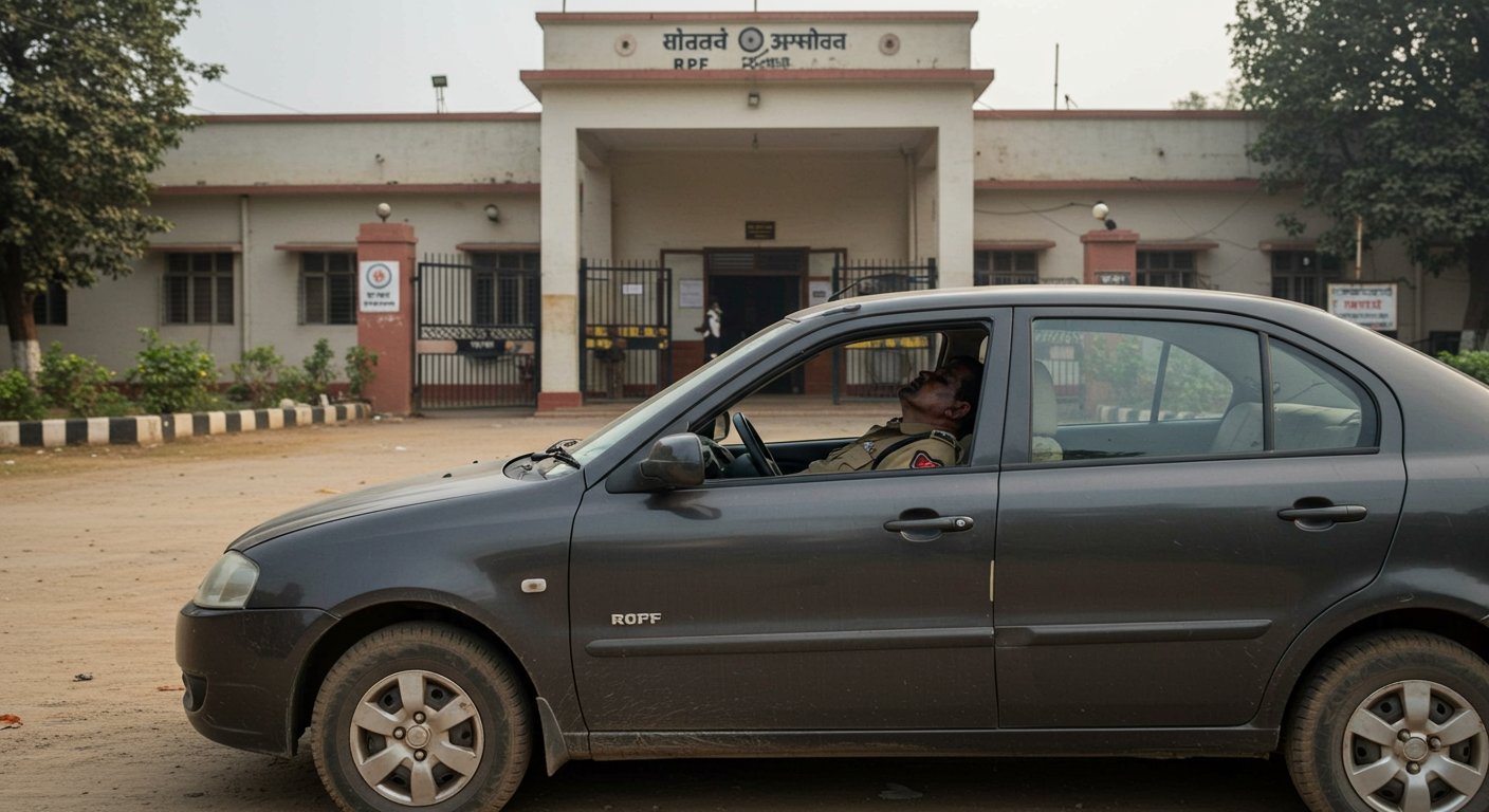 Suspicious Death of CRPF Inspector in Kanpur: Body Found in Car Outside Police Station With Injury Marks on Face and Neck