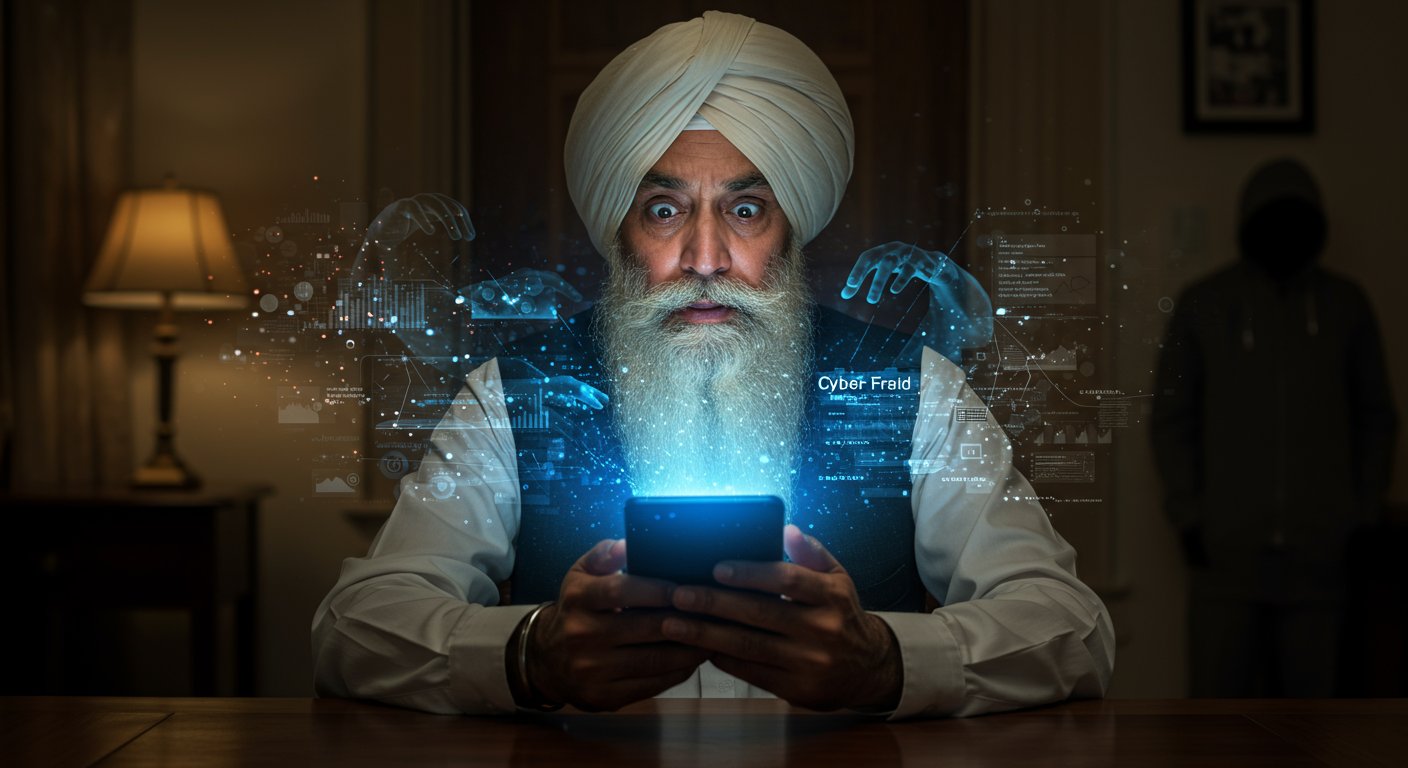 Major Cyber Fraud in Kanpur: ₹1.28 Crore Disappears from Former Gurudwara Head's Account, Report Registered