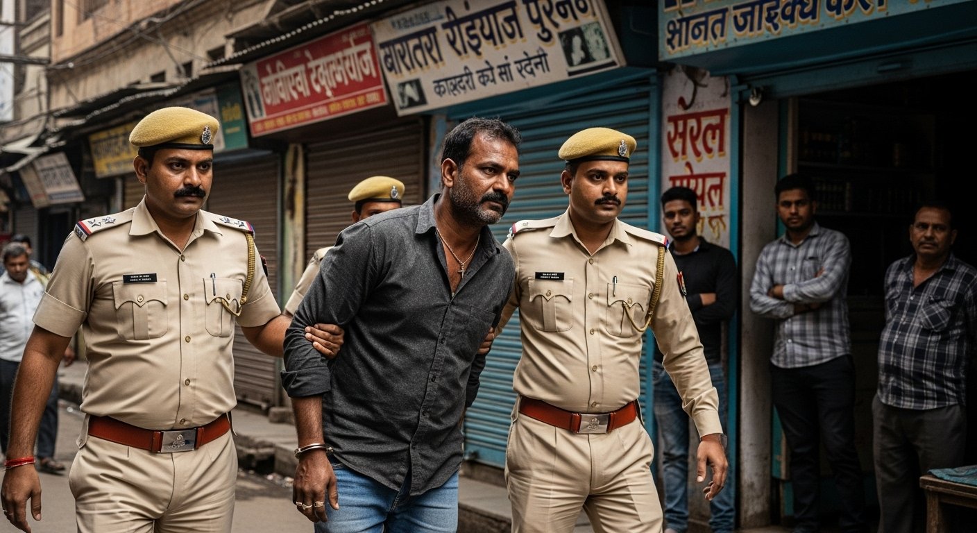 D2 Gang Shooter and History-Sheeter Sablu Arrested in Kanpur on Extortion Charges; Terror Reined In!