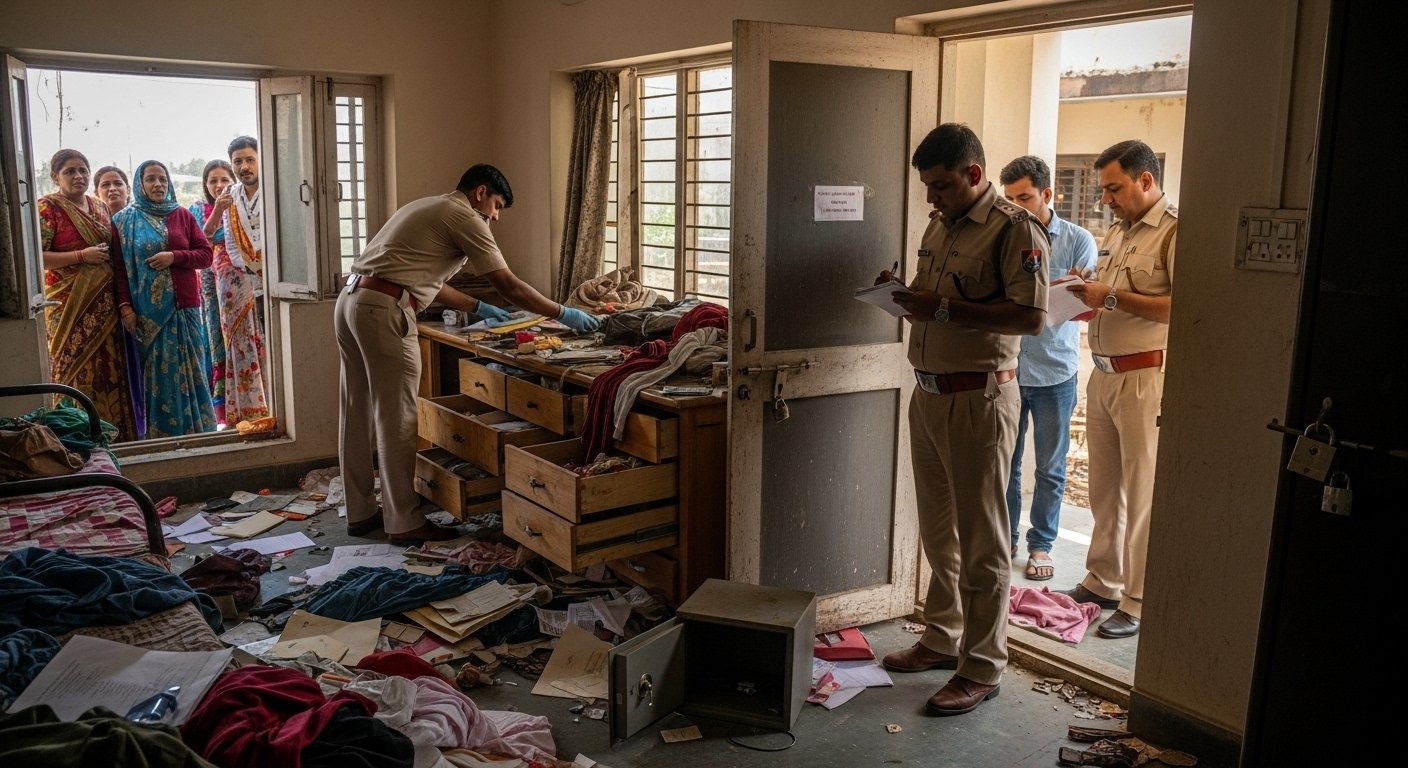 कानपुर: सीएचसी स्टाफ के 6 घरों में लाखों की चोरी, पुलिस जांच में जुटी
