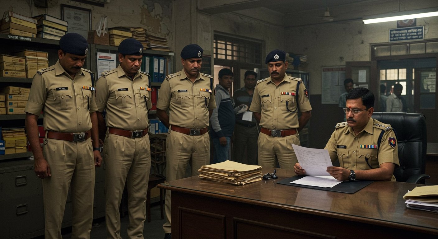 Kanpur: 4 Inspectors, 1 Sub-Inspector Suspended for Colluding with Akhilesh Dubey – Sensation!