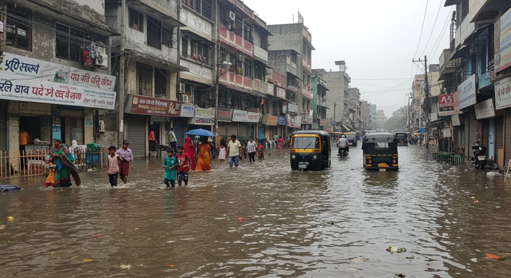 Rain Wreaks Havoc in Kanpur: 100 Localities Submerged Under 72mm Water, Hours-Long Power Outage, Normal Life Disrupted