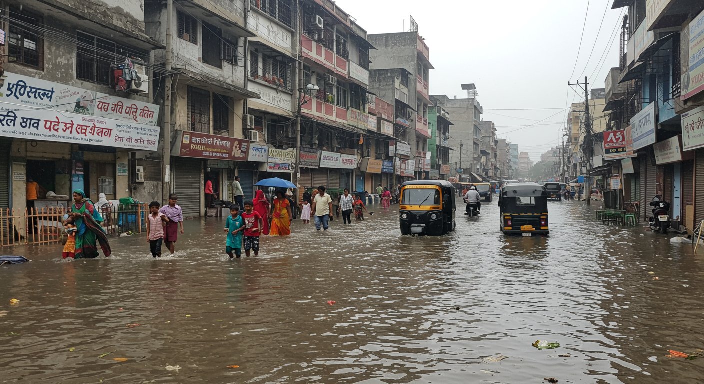 Rain Wreaks Havoc in Kanpur: 100 Localities Submerged Under 72mm Water, Hours-Long Power Outage, Normal Life Disrupted