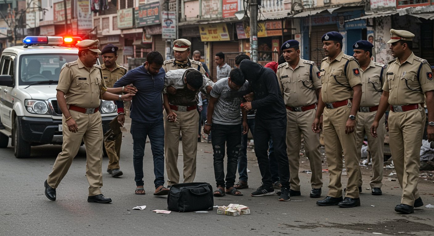 6 Criminals Arrested in Kanpur for Posing as Fake STF and Demanding Five Lakh Ransom; Abduction Case Cracked