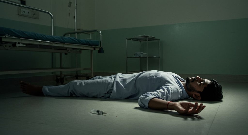 Sensation in Kanpur: Ward Boy's Body Found in Hospital, Suspected Murder by Poisonous Injection