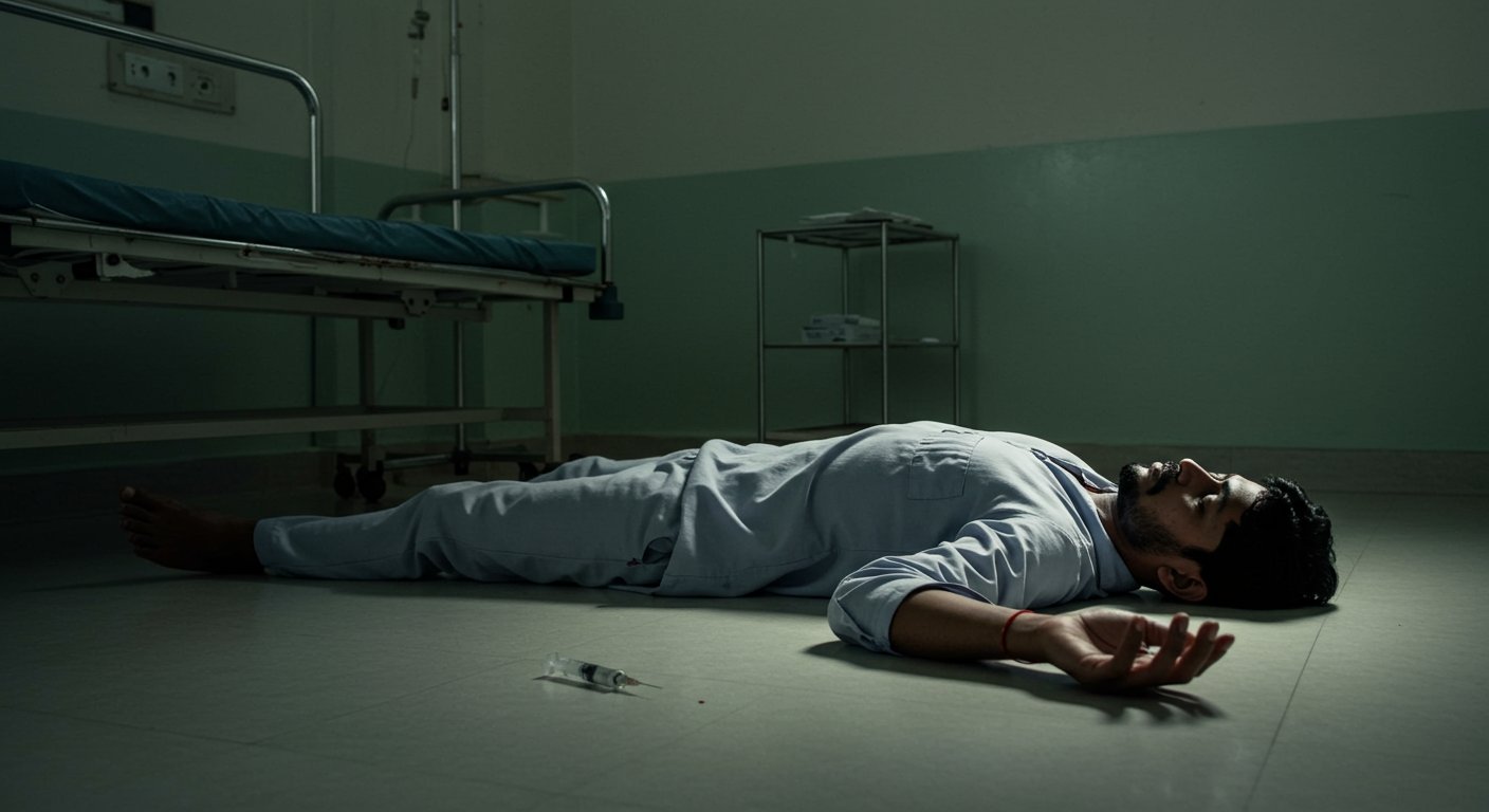 Sensation in Kanpur: Ward Boy's Body Found in Hospital, Suspected Murder by Poisonous Injection