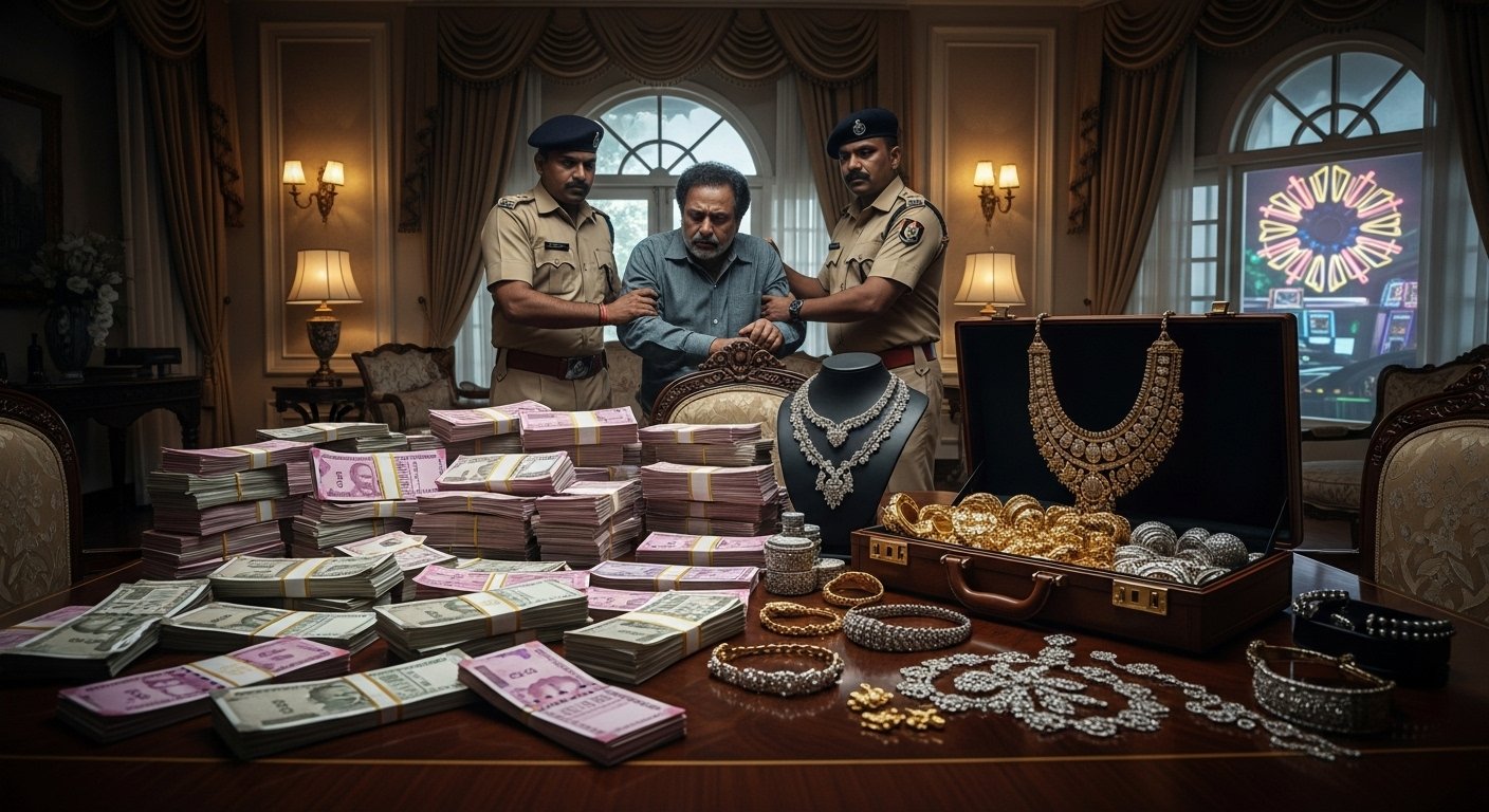 Karnataka Congress MLA KC Virendra Arrested by ED: 12 Crore Cash, 6 Crore Jewellery Found in Raid; Owns Five Casinos in Goa