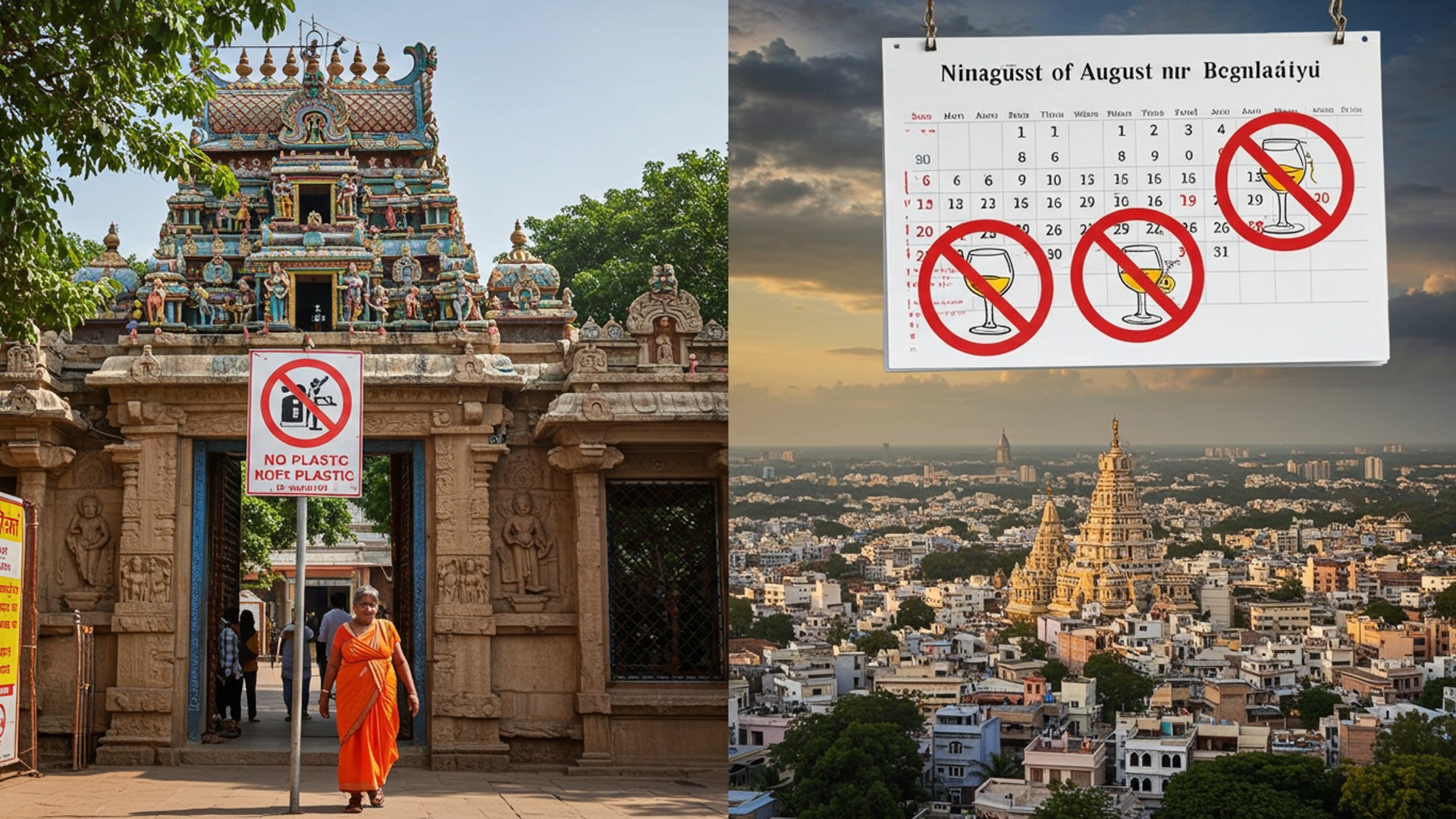 Karnataka Imposes Sweeping Plastic Ban in Temples, Bengaluru Faces Dry Days