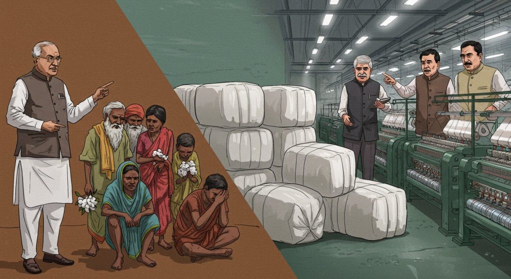 Kejriwal Slams Centre Over US Cotton Import Duty: Calls It 'Betrayal of Farmers'; Govt Says 'Essential for Textile Industry'