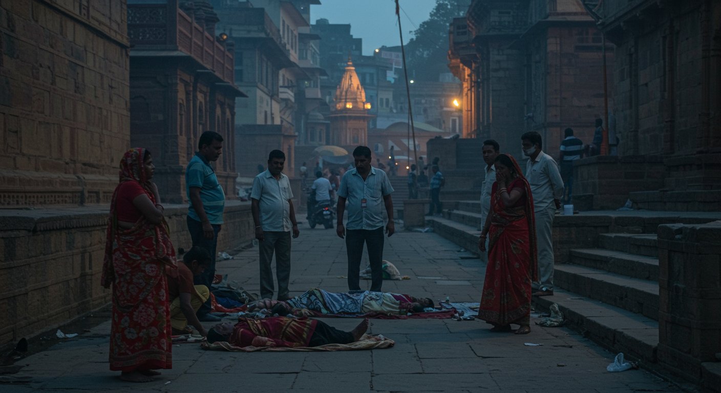 Series of accidents and incidents in Varanasi: Three dead, panic over mother-child bodies and chain snatching