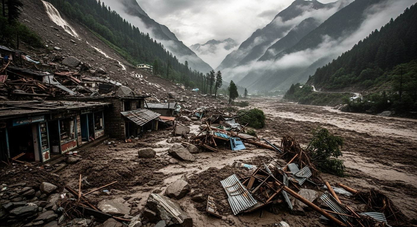Nature's fury in Himachal: Kinnaur-Kailash Yatra postponed, one devotee dead; cloudburst in Kullu causes destruction, shops and houses washed away