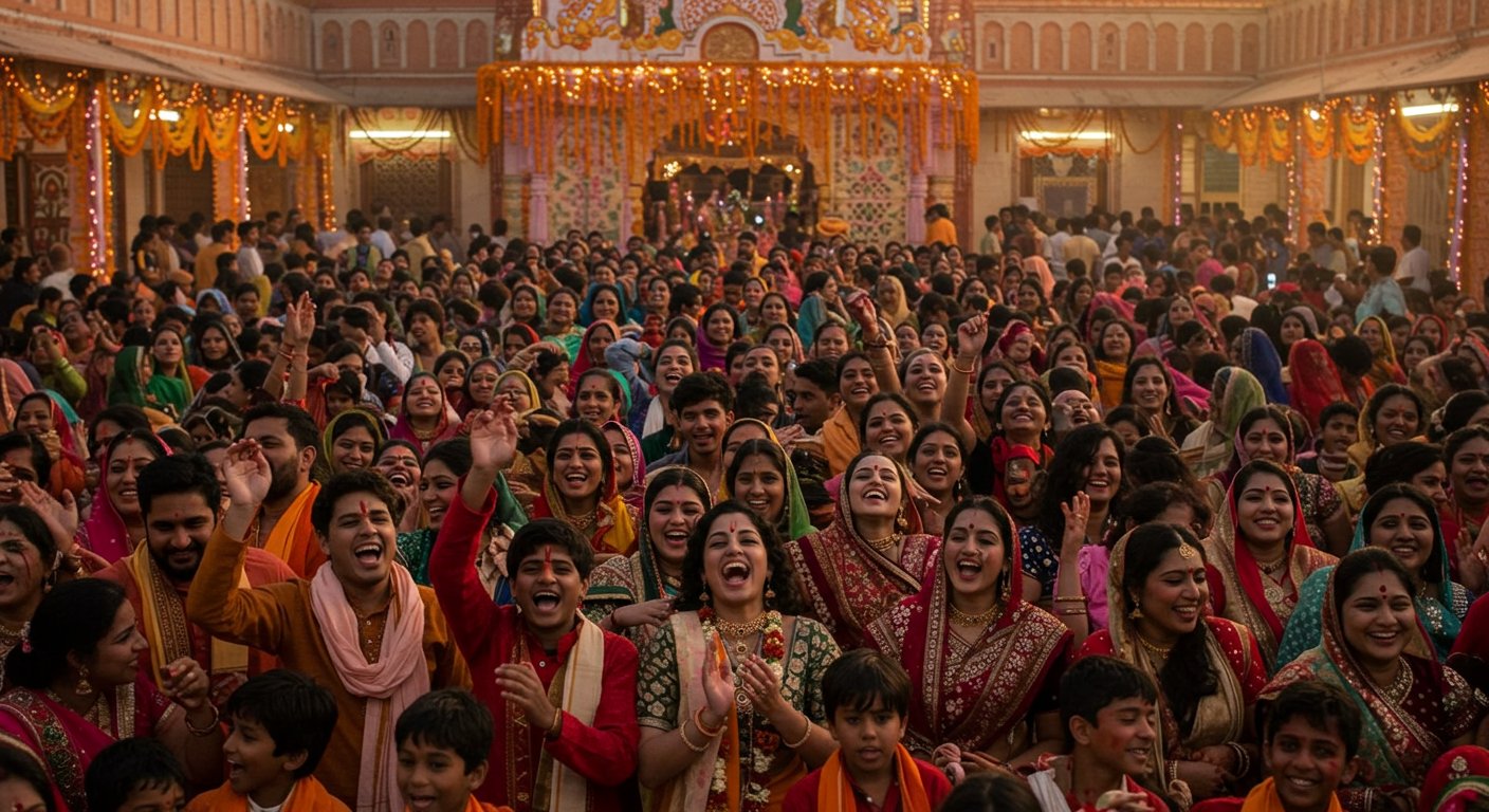Janmashtami: Grand Nandotsav Celebrations in Nandgaon, Congratulatory Songs Resonate, Joy Everywhere; Pictures Go Viral