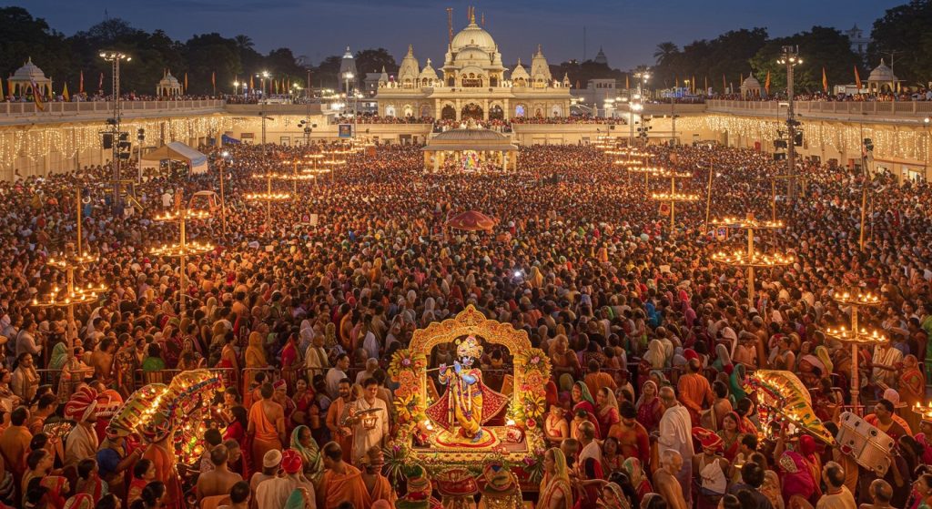 Krishna Janmashtami 2025: Janmotsav Sparkled with Over 3 Million Devotees, Divine Gifts from Kashi Captivated Hearts