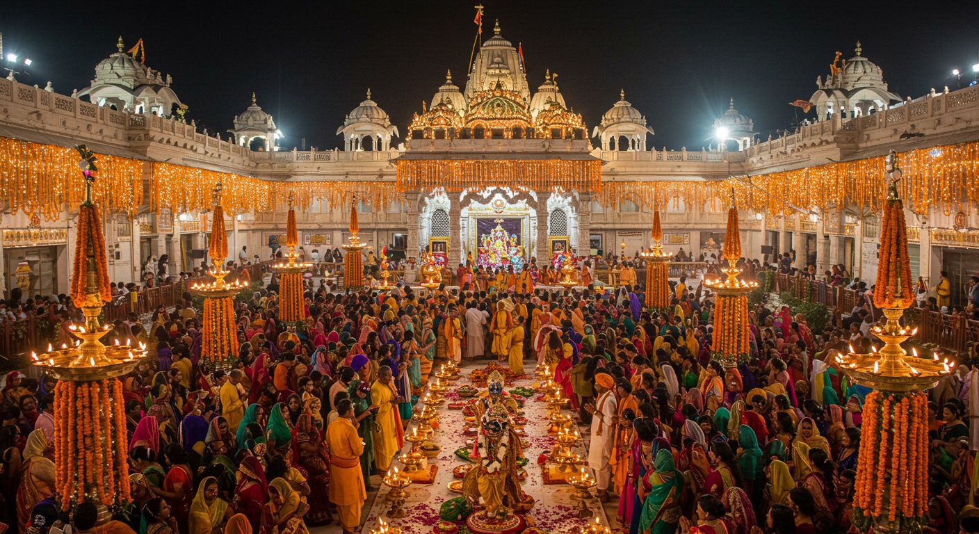 Janmashtami 2025: Divine splendor in Mathura, CM Yogi's arrival awaited!