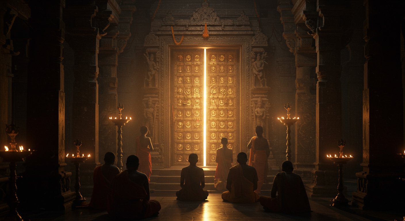 Krishna Janmashtami 2025: The Hour of Kanha's Birth Celebration Has Arrived, Temple Gates Are Closed, Now Kanhaiya Will Manifest.