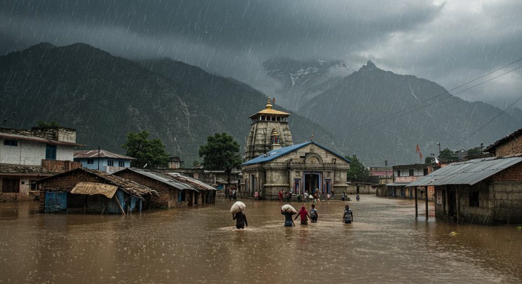 1.7 million affected by floods in Bihar; Rain wreaks havoc in Uttarakhand, Dehradun schools closed and Kedarnath Yatra suspended till August 14.