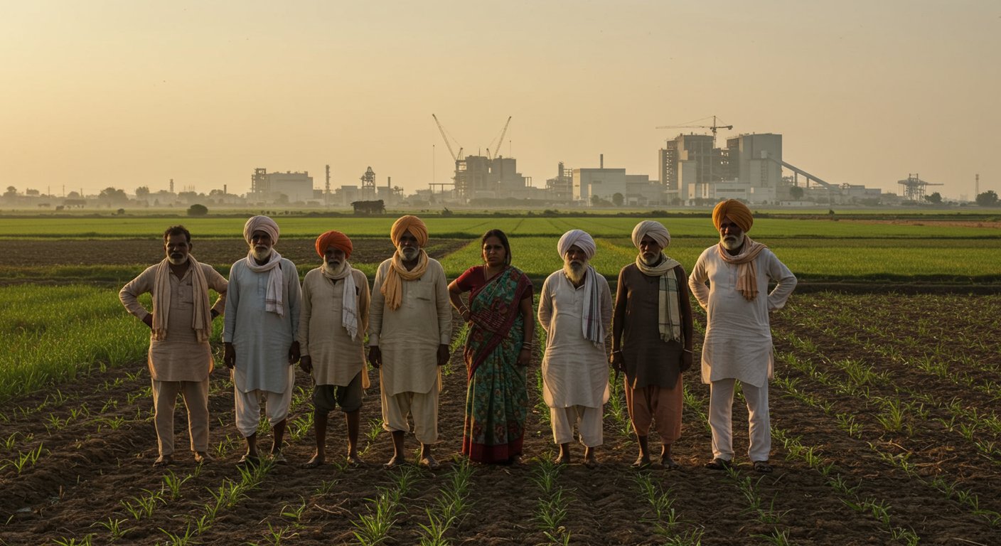 Deepening Crisis for UP Defense Corridor: Land Acquisition Stalled Amidst Circle Rate Dispute, Farmers Refuse to Sell Land!