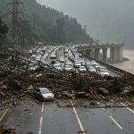 Landslide in Shimla, 2 Vehicles Buried: Chandigarh-Manali Four-lane Closed, Hundreds of Vehicles Stranded; HT Power Line Tower Collapsed in Pandoh, Bridge Damaged in Sunni