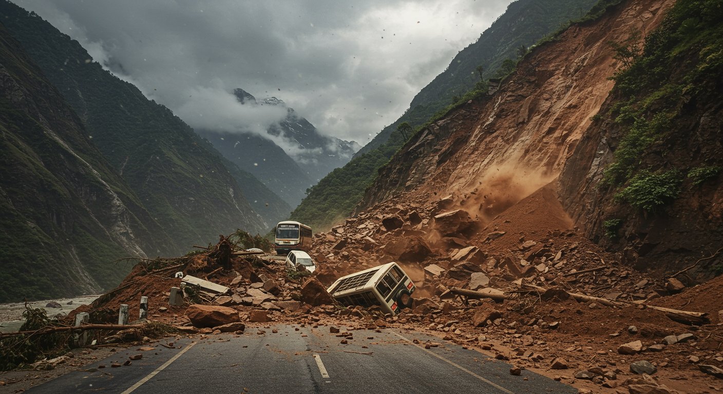 Destructive Landslide: 36 Dead on Vaishno Devi Route, 11 from UP, Jammu Railway Line Disrupted