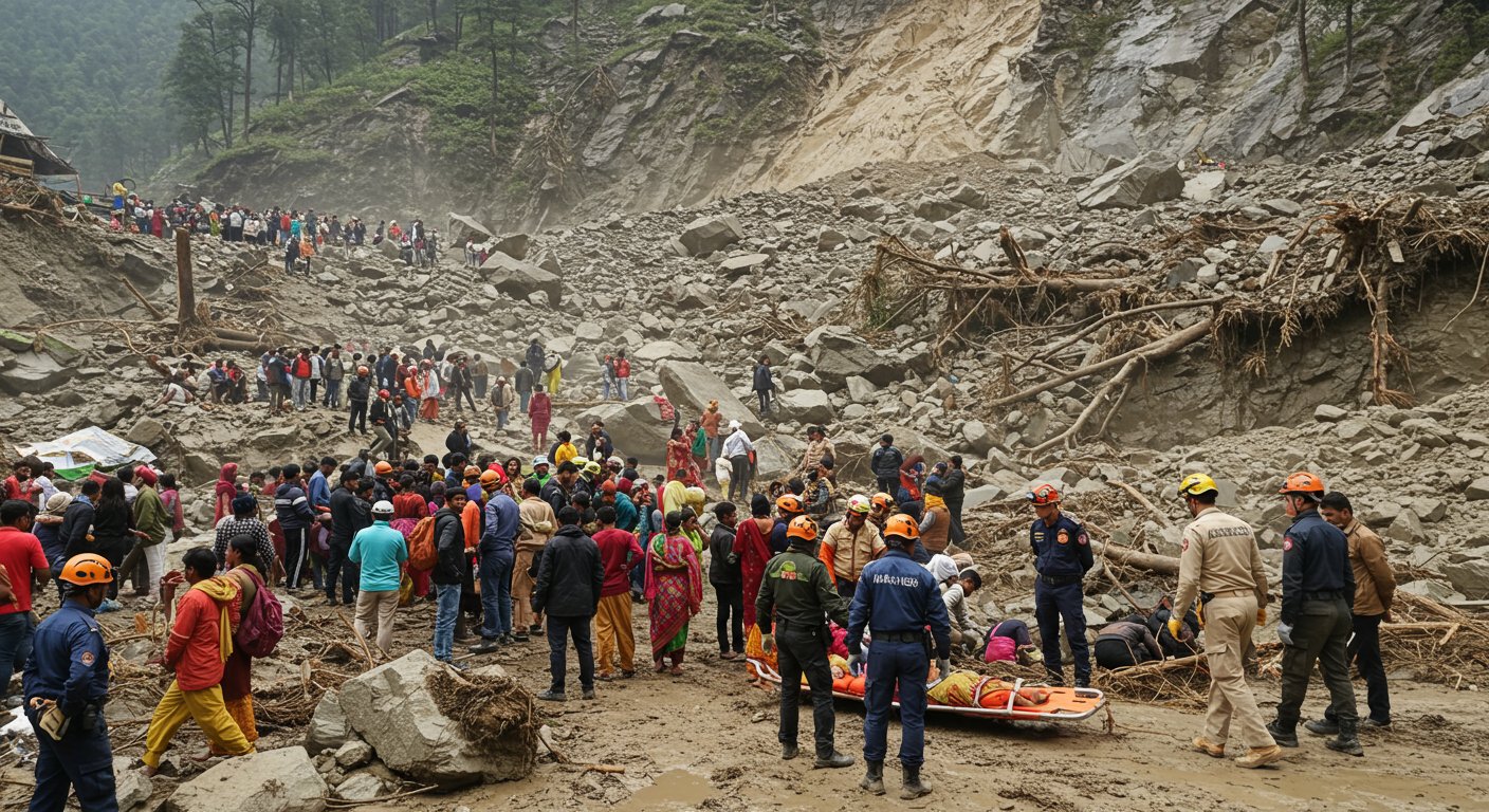 Landslide in Vaishno Devi: Death Toll Reaches 31, Many Still Missing; Eyewitnesses Describe Horrific Scene