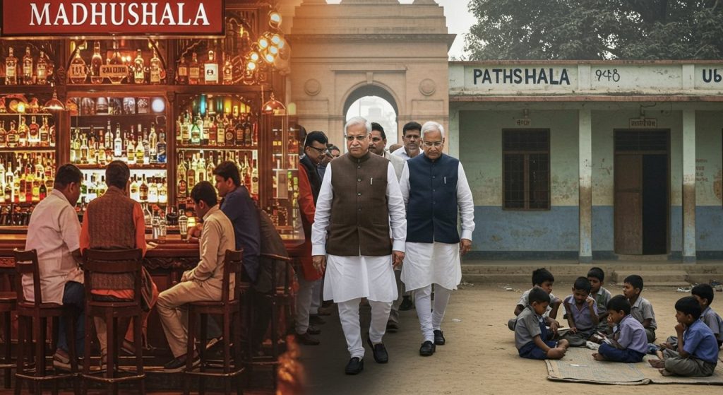 'School vs. Liquor' Issue Heats Up in UP Legislative Council: SP Walks Out Saying 'Hate for Schools, Love for Liquor Shops'