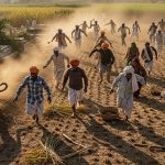 Leopard Terror in Moradabad Causes Panic: Attack in Field, Elderly Injured in Graveyard, Several Hurt in Stampede