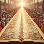 1.5-Kilometer Long Unique Book! Millions Flocked for Darshan; Devotees From 15 States Came to See.