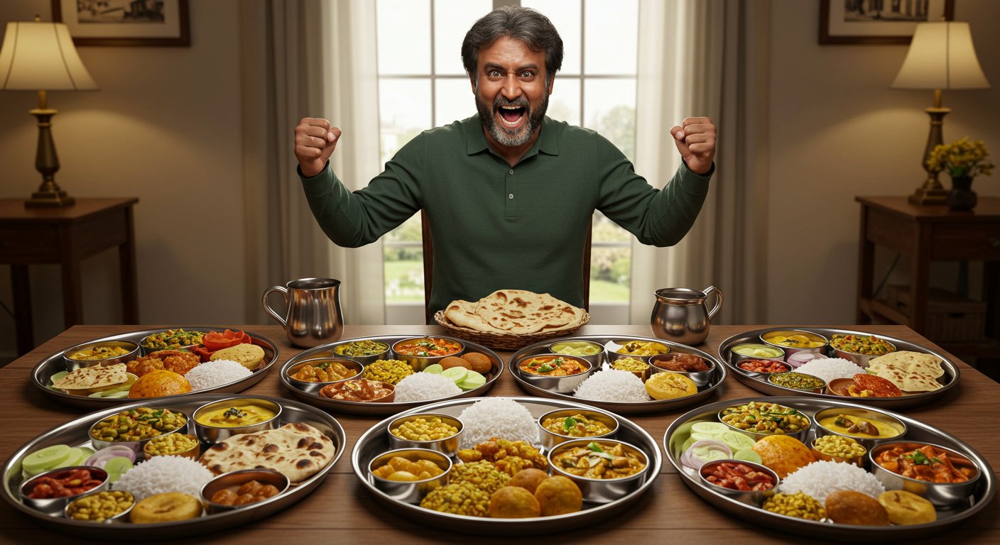 Rajinikanth's Real Fan's Amazing Feat: Ordered 6 Thalis At Once, Video Went Viral!