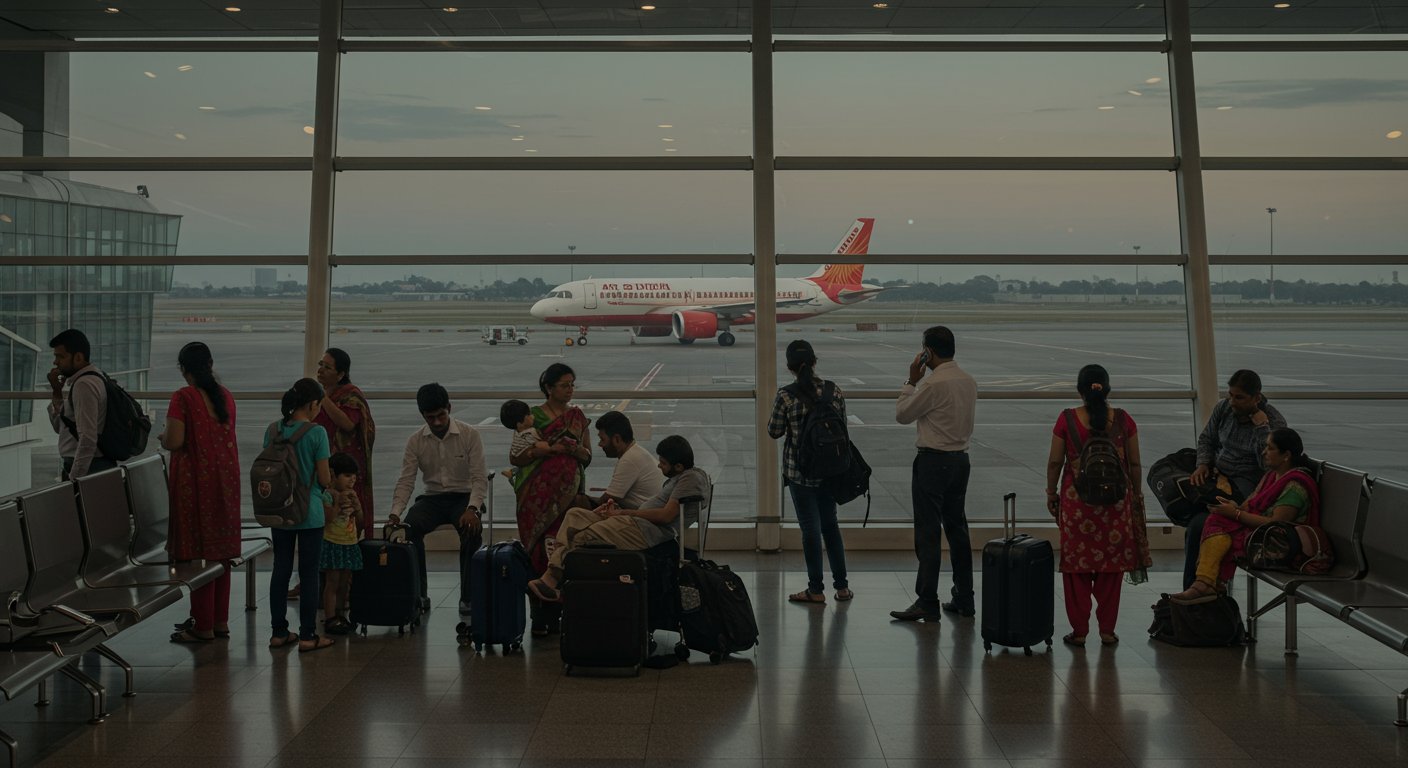 Major Setback at Lucknow Airport: Air India's Hyderabad-Delhi Flights Cancelled, Planes Return from Runway, Passengers Stranded!