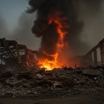 Lucknow: Fierce explosion again in firecracker factory after seven hours, cow dead; entire warehouse reduced to rubble