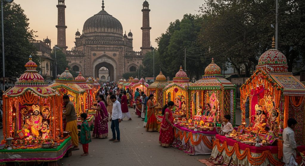 Lucknow's Special Decision for August 15th: Imambara, Picture Gallery to Remain Closed; Tableaus Being Decorated for Janmashtami Festivities