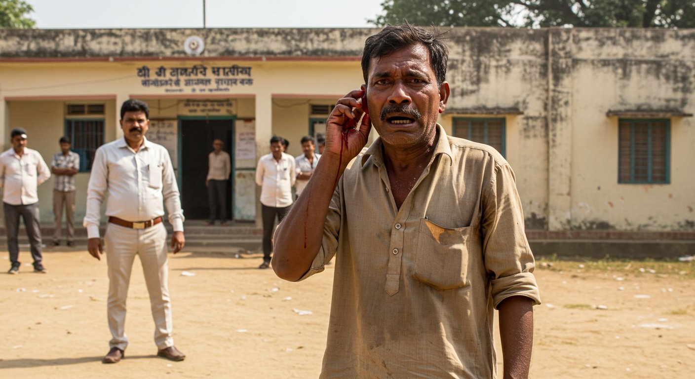 Lucknow: Naib Tehsildar Slaps Farmer, Blood From Ear; Officer Suspended After Public Outrage
