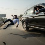 Horrifying Crime in Lucknow: Criminals Flee with SUV on Test Drive Pretext, Throw Employee Out of Moving Vehicle.
