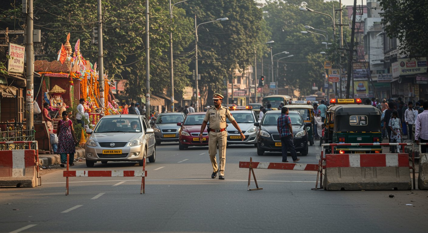 Lucknow: Traffic Changes For 10 Days On Ganesh Chaturthi; New System Implemented From 10 AM Today