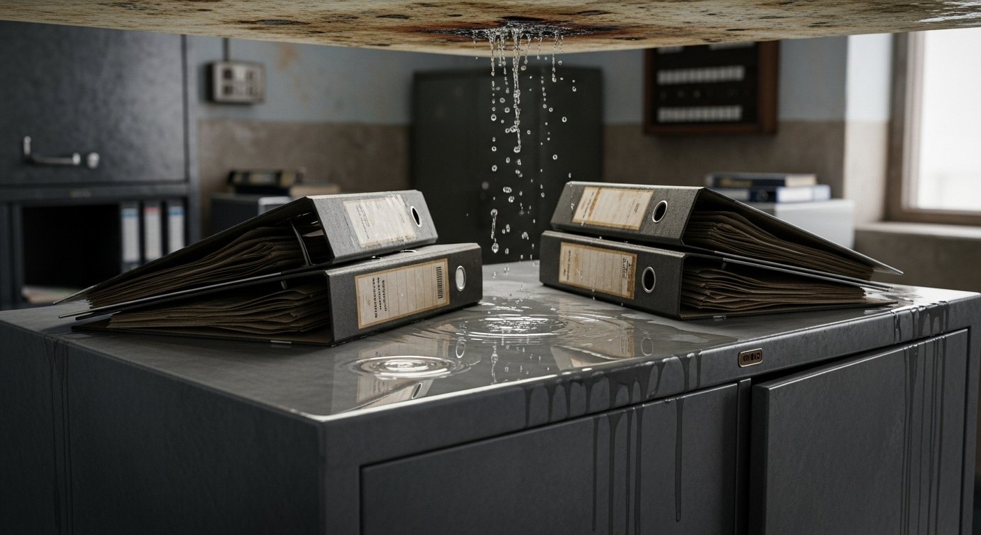 Water Drips From Ceiling in Lucknow FSDA Office, Important Files on Cupboard Soaked: Questions Raised Over Negligence