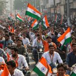 Agra's 'Maa Tujhe Pranam' Tricolor Bike Rally Ignites Patriotism, Draws Huge Crowds