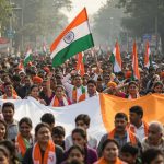 "Mother, I Salute You": Uttar Pradesh Drenched in Patriotic Wave, 'Walk for Unity' Resonates on Roads, Tricolour Proudly Waved