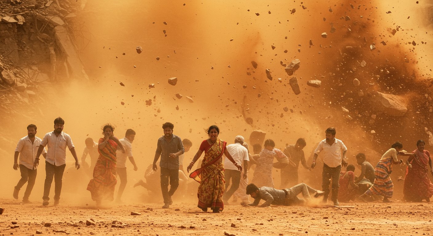 Viral Truth of Mahoba Accident: Stones Flew from Explosion, 'Run, Run' Calls, and Muffled Screams