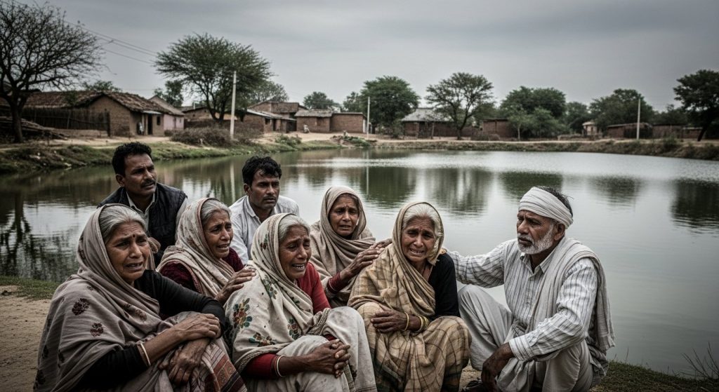 Mahoba: Heart-wrenching Incident – Two Innocent Girls Tragically Drown While Bathing in Pond, Families Devastated