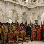 Violation of decorum at Banke Bihari Temple: Devotees enraged by intrusion with VIP chairs and weapons.