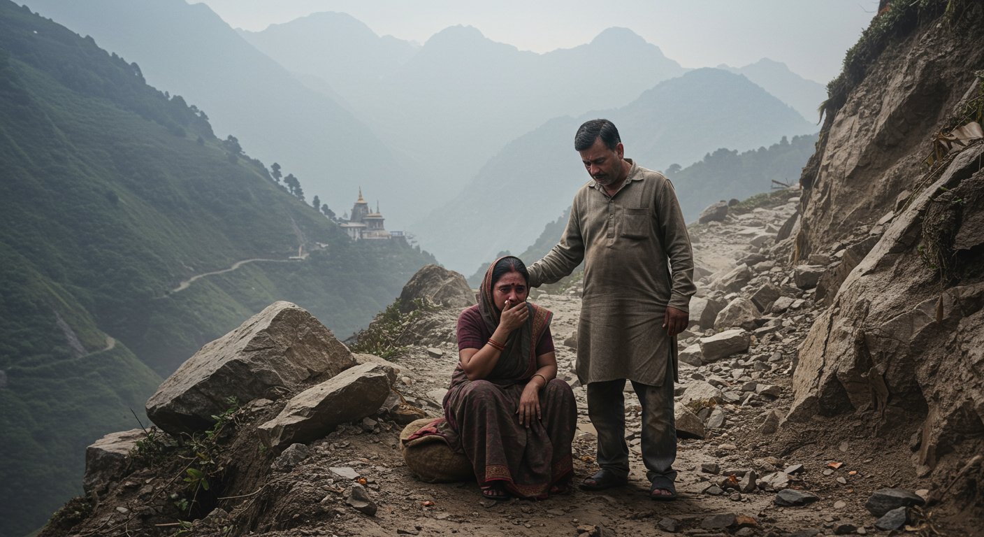 Major Accident on Mata Vaishno Devi Yatra: Muzaffarnagar Family Buried in Landslide, Only Son Tragically Dies, City Mourns