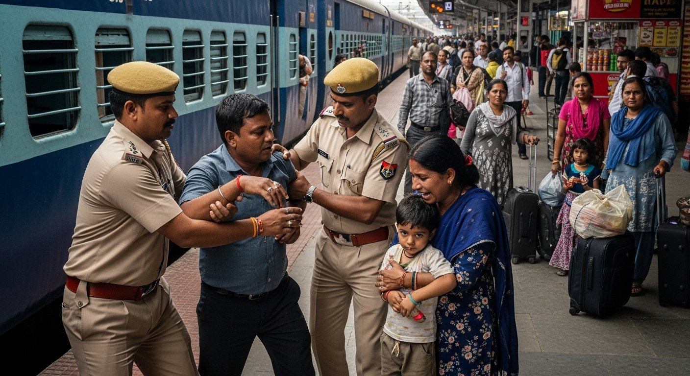 Girl abducted from Mathura Railway Station recovered from Agra in 36 hours; GRP nabs kidnapper!