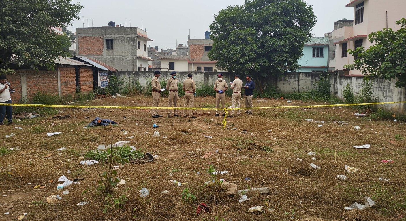 Meerut: Bodies of two children found in a vacant plot in Sivalkhas; one girl in serious condition.