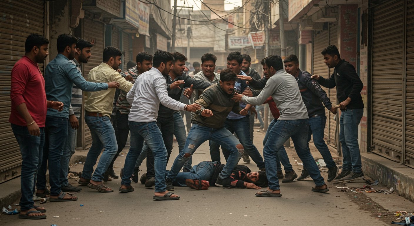 मेरठ में दिल दहला देने वाली वारदात: आपसी झगड़े में युवक की पीट-पीटकर हत्या