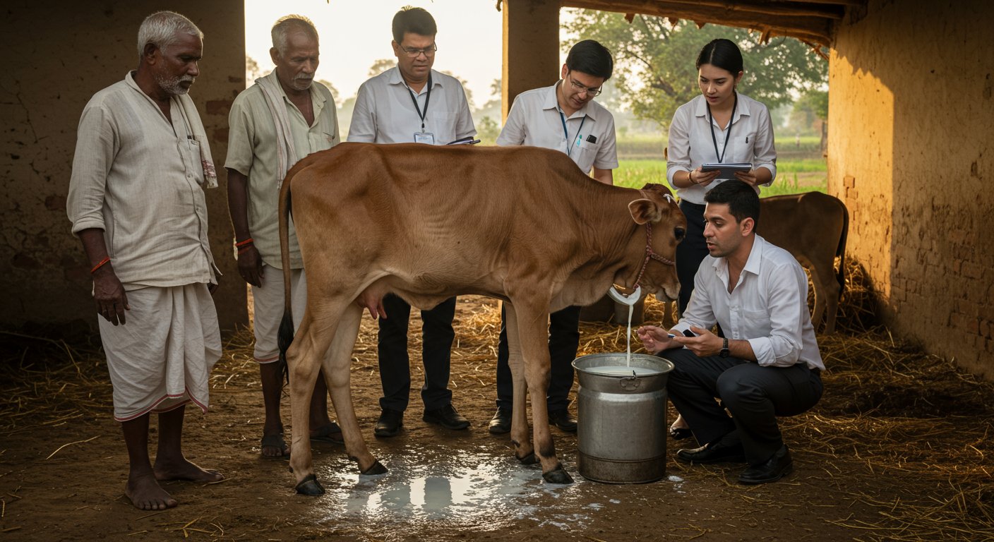 Miracle or Disease? One-and-a-Half-Year-Old Heifer Gave Milk Without Calving, Scientists Astonished!